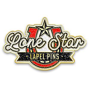 Custom Glitter Enamel Pin