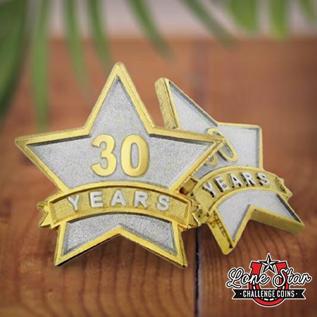 Dual Plated Lapel Pins