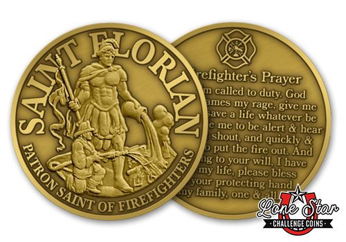 Die Struck Challenge Coins without Color