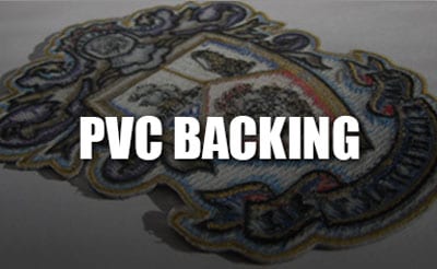 PVC Patch Backing