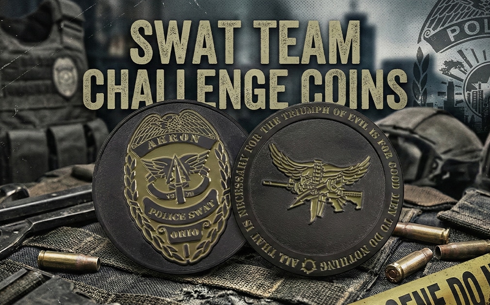 SWAT Team Challenge Coins