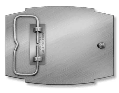 Western Style Buckle Backing