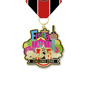1.5 Inch Fiesta Medal