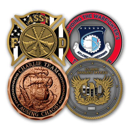 Custom Challenge Coin Plating Upgrade Options
